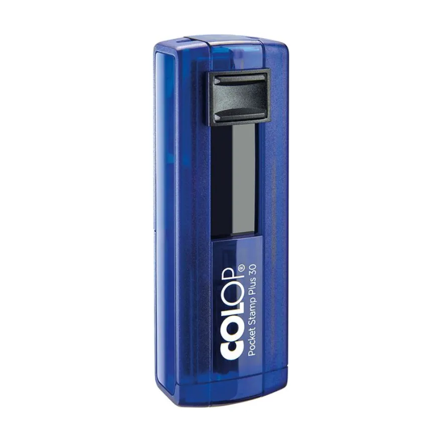 Colop Pocket Stamp Plus 30 - Tampon de poche personnalisable - 5 lignes - format rectangulaire