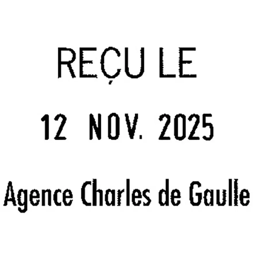 Colop Printer 52 - Tampon dateur personnalisable - 4 lignes - format rectangulaire