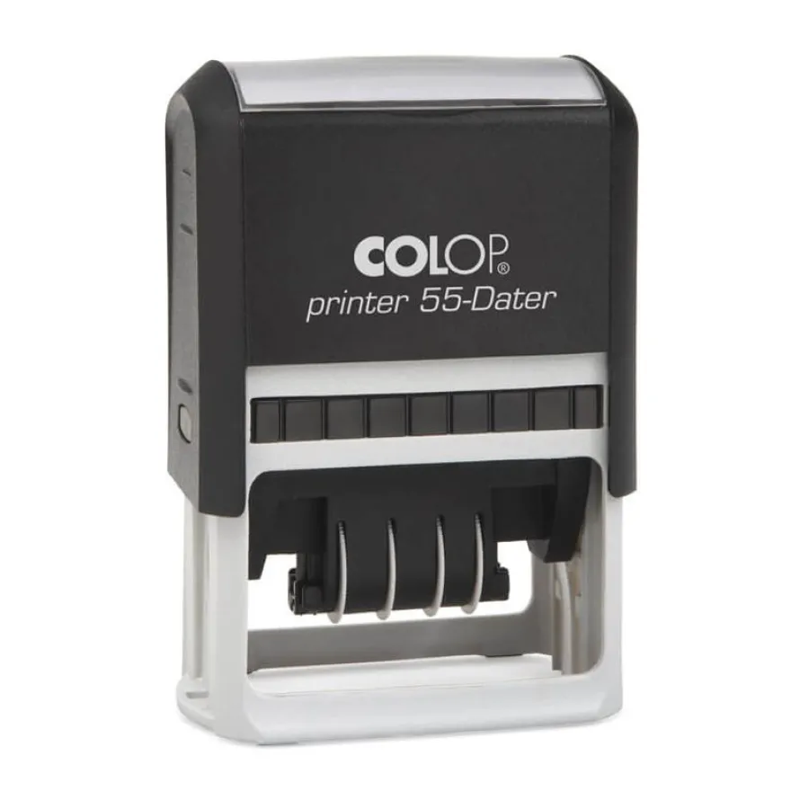 Colop Printer 55 - Tampon dateur personnalisable - 9 lignes - format rectangulaire