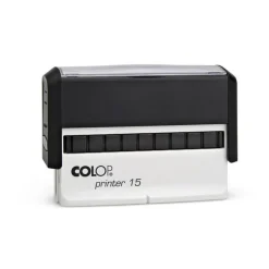 Colop Printer 15 - Tampon personnalisable - 3 lignes - format rectangulaire