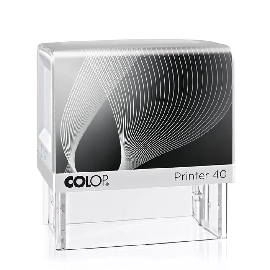 Colop Printer 40 - Tampon personnalisable - 6 lignes - format rectangulaire