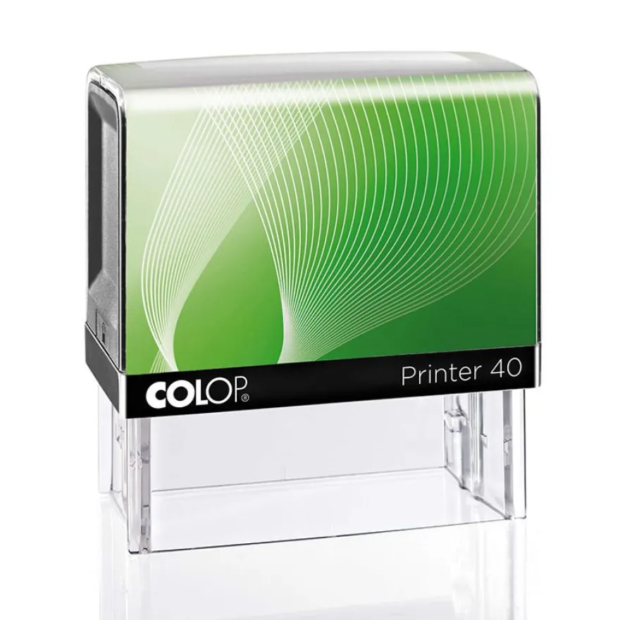 Colop Printer 40 - Tampon personnalisable - 6 lignes - format rectangulaire