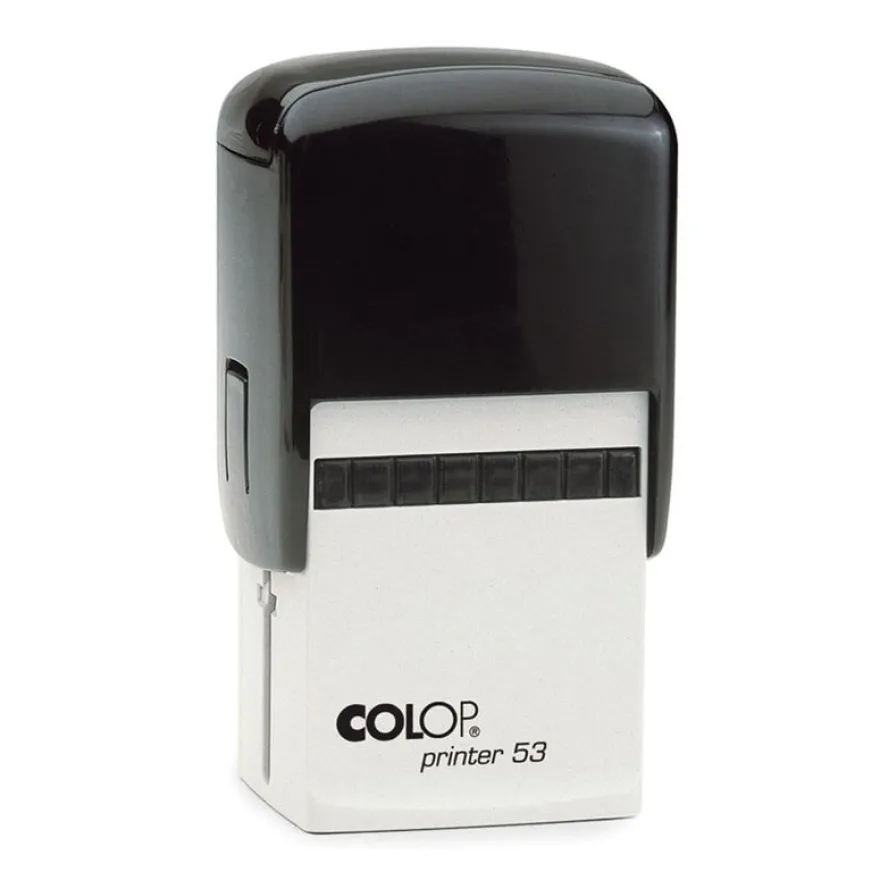 Colop Printer 53 - Tampon personnalisable - 7 lignes - format rectangulaire