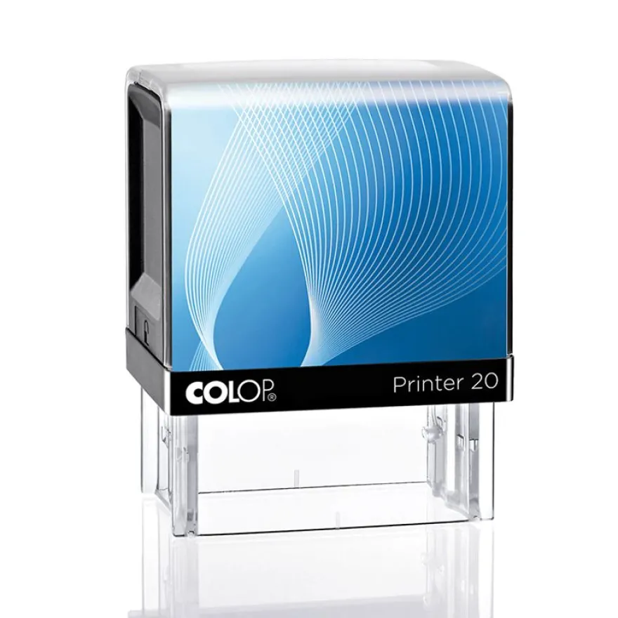 Colop Printer 20 - Tampon personnalisable - 4 lignes - format rectangulaire