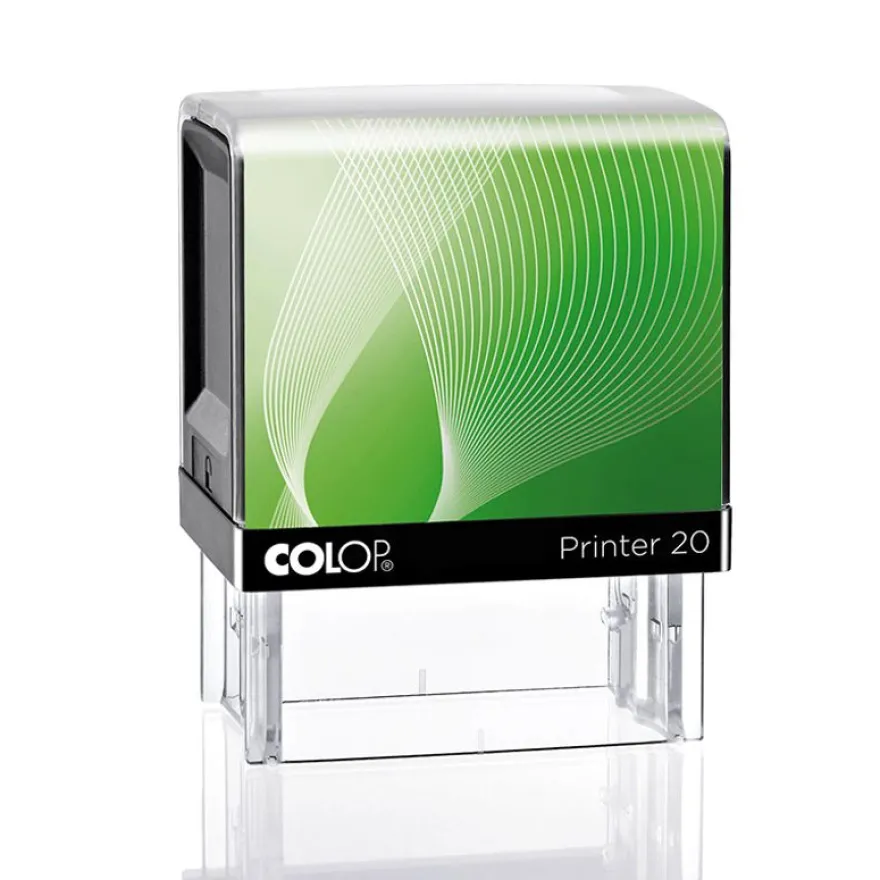 Colop Printer 20 - Tampon personnalisable - 4 lignes - format rectangulaire