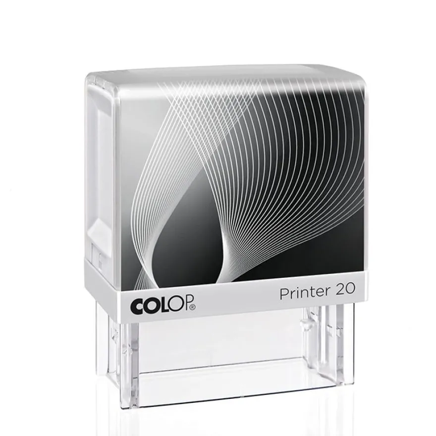 Colop Printer 20 - Tampon personnalisable - 4 lignes - format rectangulaire