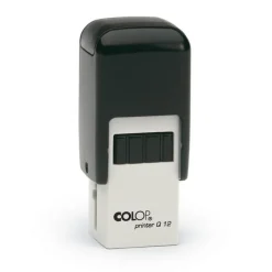 Colop Printer Q12 - Tampon personnalisable - 3 lignes - format carré