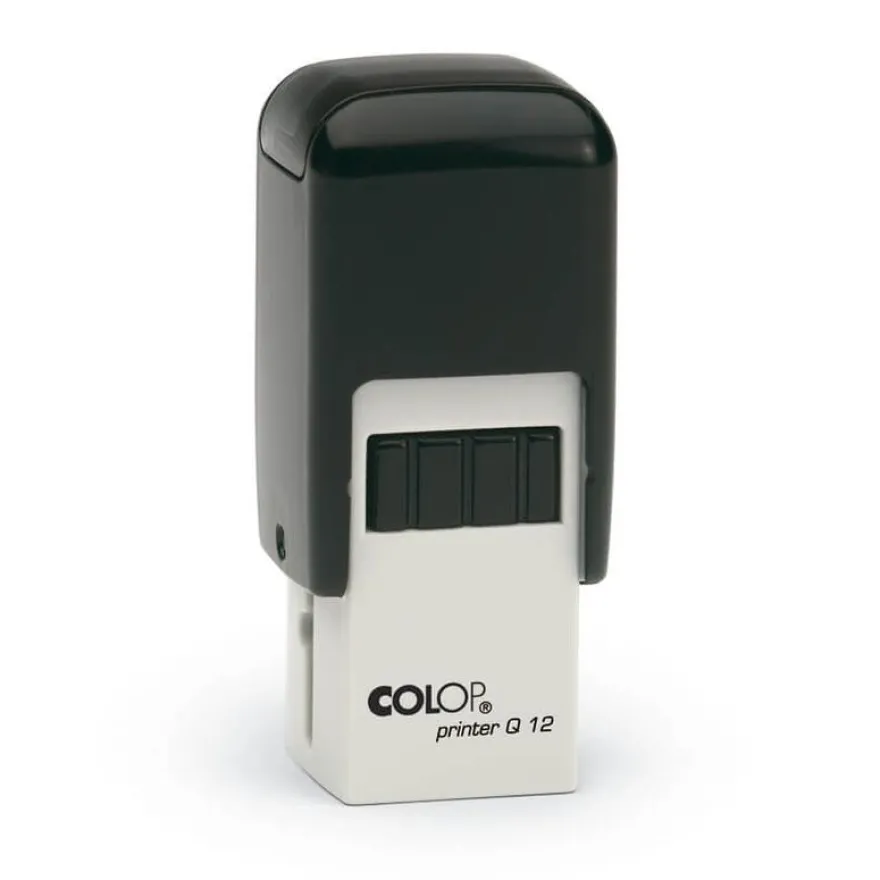 Colop Printer Q12 - Tampon personnalisable - 3 lignes - format carré
