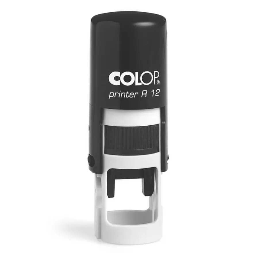 Colop Printer R12 - Tampon personnalisable - 2 lignes - format rond