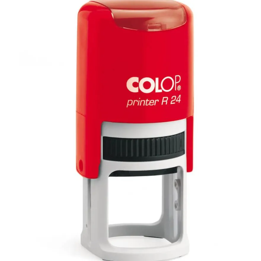 Colop Printer R24 - Tampon personnalisable - 4 lignes - format rond