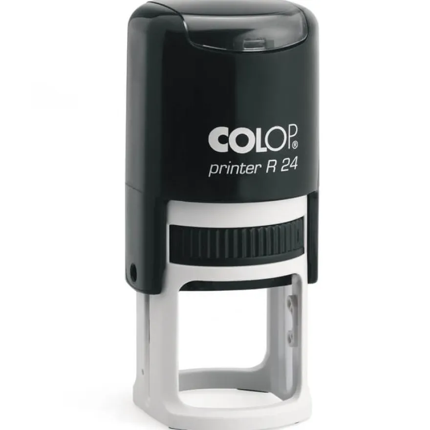 Colop Printer R24 - Tampon personnalisable - 4 lignes - format rond
