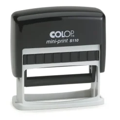 Colop Printer S 110 Mini - Tampon personnalisable - 2 lignes - format rectangulaire