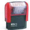 Colop RAPPEL - Timbre à encrage automatique - empreinte rouge 38 x 14 mm