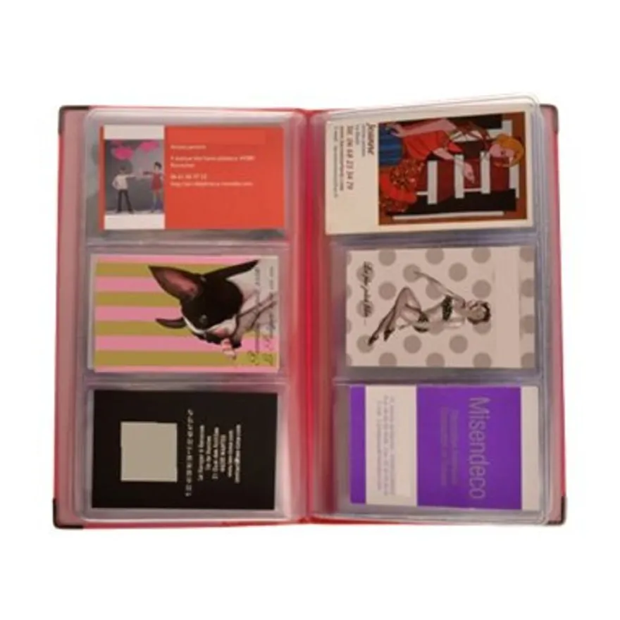 Color Pop - Etui pour 72 cartes de visite - disponible dans différentes couleurs