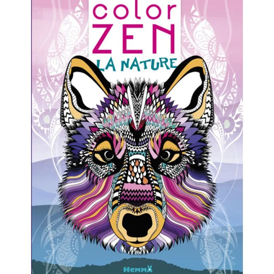 Color Zen La nature (Loup)