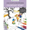 Coloriage géant BOUCHUT "Les Explorateurs" 80 x 120 cm