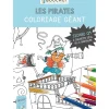 Coloriage géant Pirates - 80 x 120 cm - Bouchut
