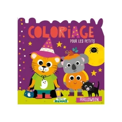 Coloriage pour les petits - Halloween - Mon P’tit Hemma - Livre à colorier