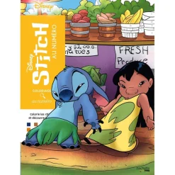 Coloriages au numéro - Stitch