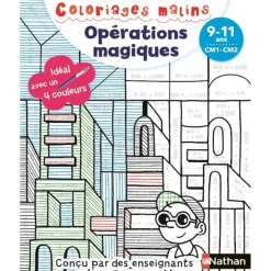Coloriages malins : Opérations magiques CM1-CM2