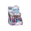 Colorino School - Stylo à bille effaçable licornes - encre gel - bleu - avec gomme