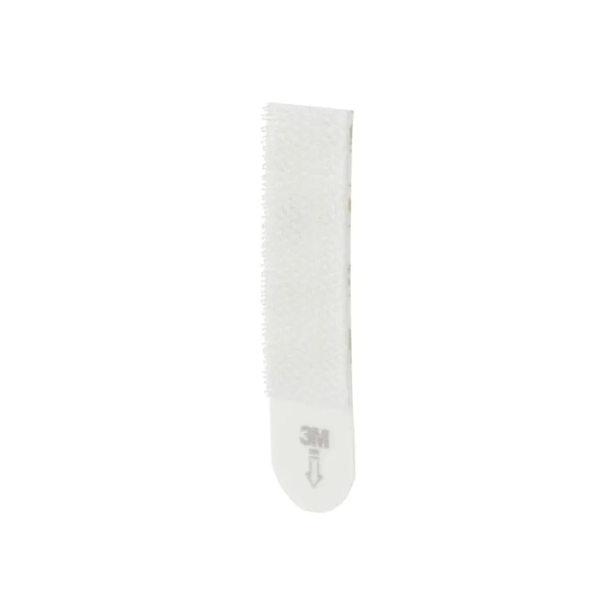 Command - 4 paires de languettes accroche-tableaux - moyen - 19 x 70 mm - blanc