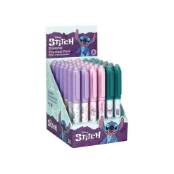 CoolPack Disney - Stylo plume effaçable Stitch - avec gomme - pastel