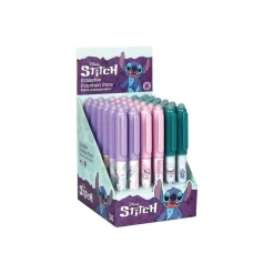 CoolPack Disney - Stylo plume effaçable Stitch - avec gomme - pastel