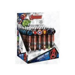 CoolPack Marvel Avengers - Stylo à bille - non permanent - bleu - 0.5 mm - rétractable - avec gomme