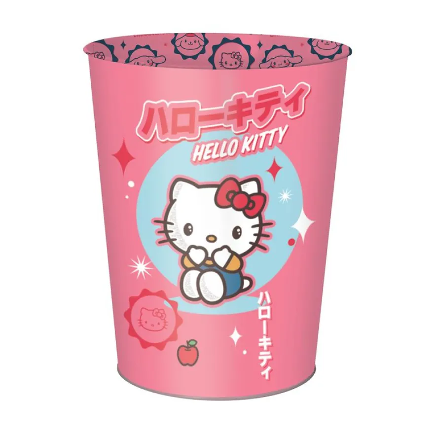 Corbeille Hello Kitty - 22,7 x 26,5 cm - Oberthur