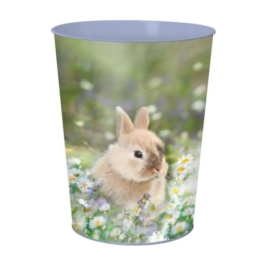 Corbeille Lapin - 22,6 x 22,7 cm - Oberthur