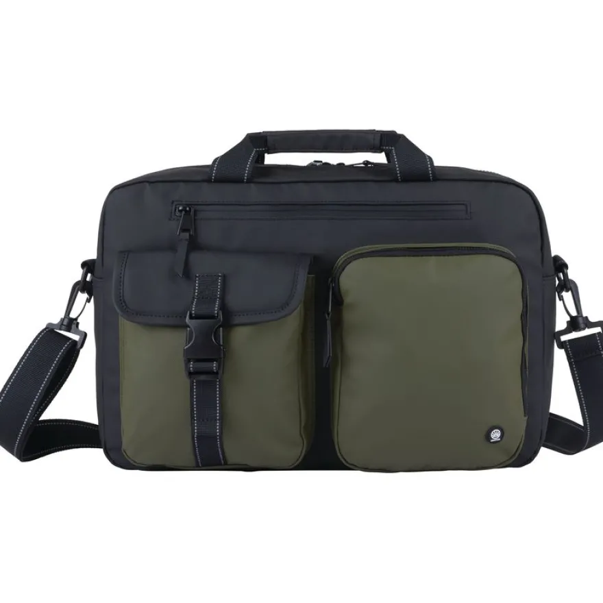 Cork - sacoche ordinateur 15,6'' - noir et vert
