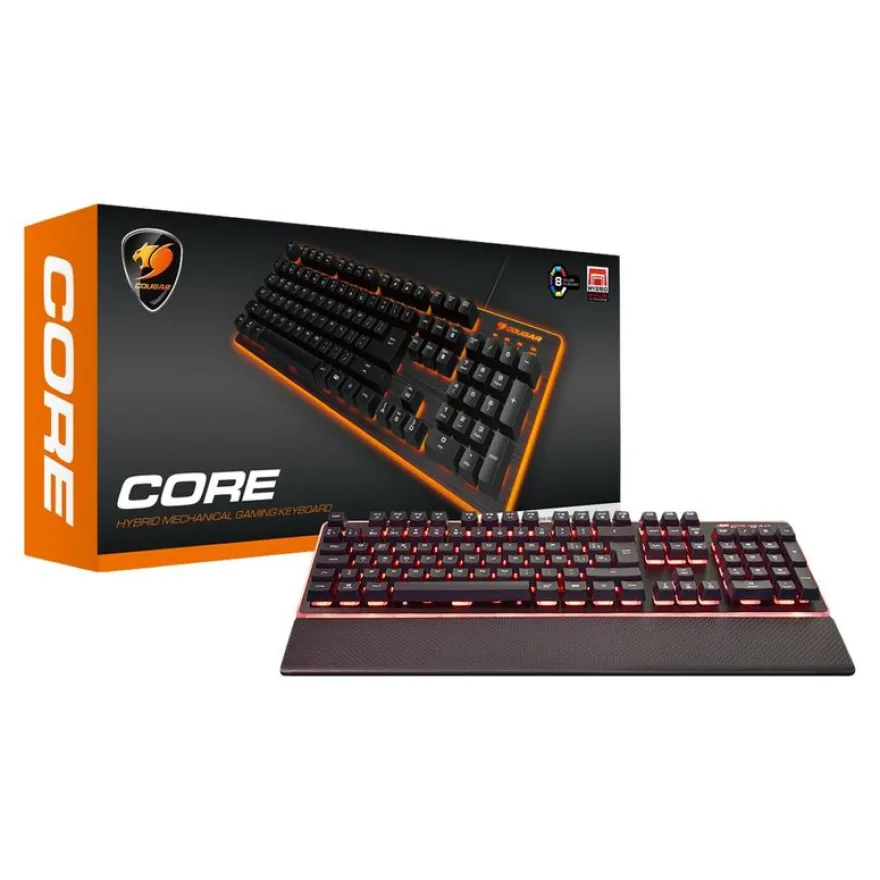Cougar Core - clavier filaire Azerty - noir