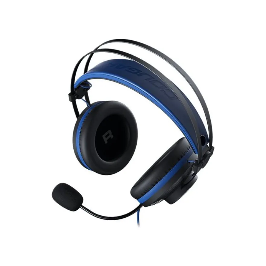 COUGAR IMMERSA ESSENTIAL - casque filaire avec micro - noir et bleu