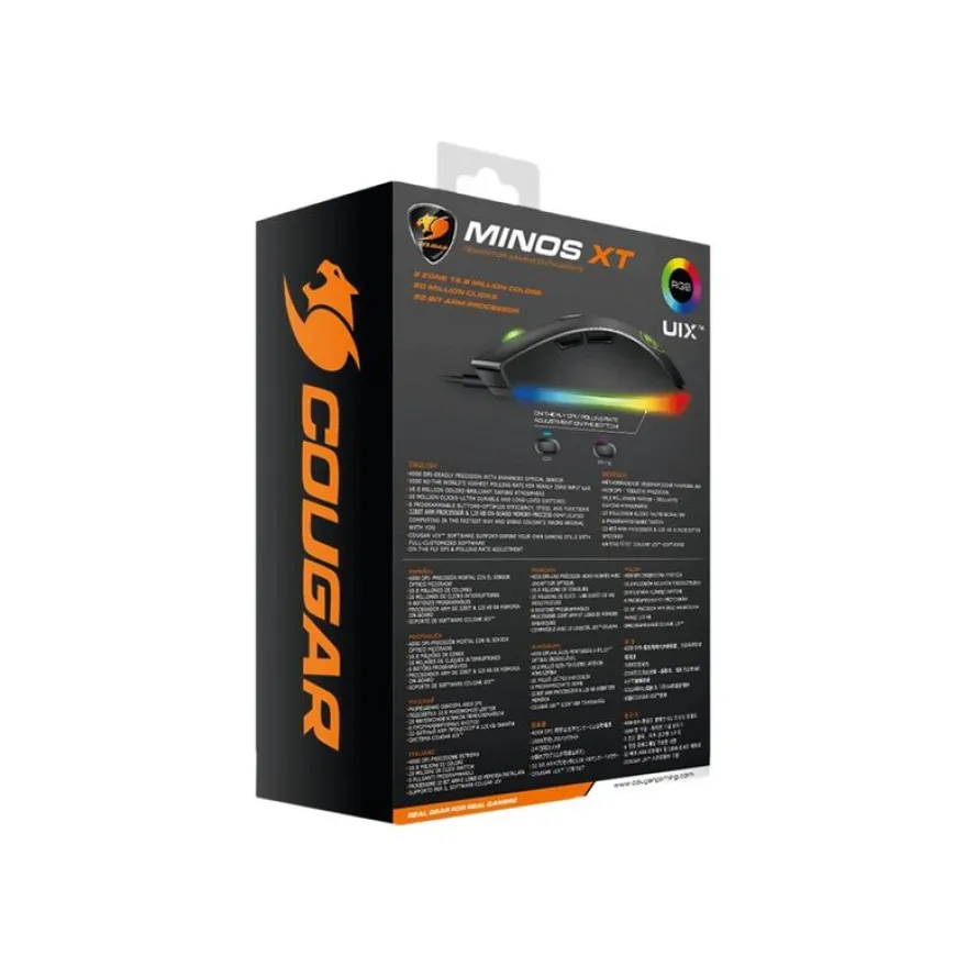 Cougar Minos XT - souris gaming filaire - noir