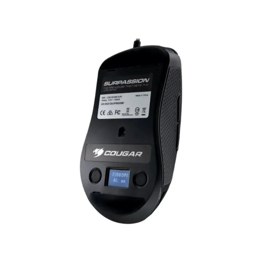 Cougar Surpassion - souris gaming filaire - noir