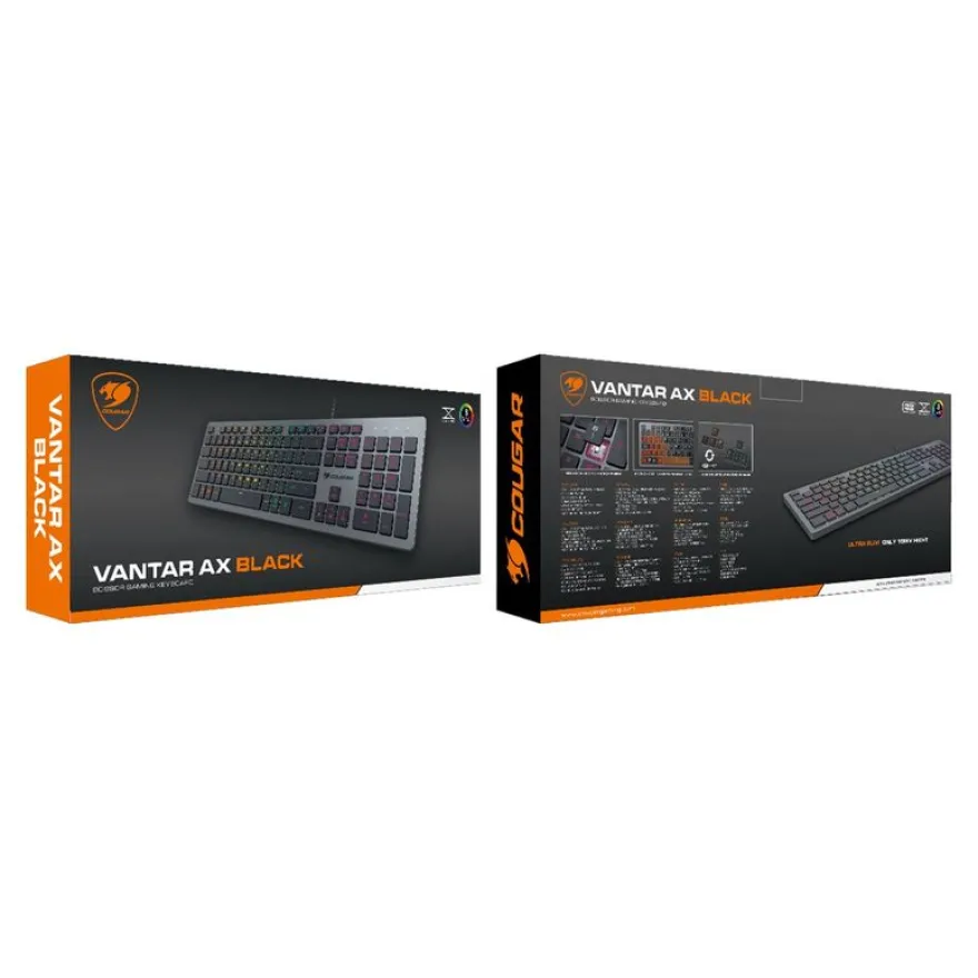 Cougar VANTAR AX BLACK - clavier filaire