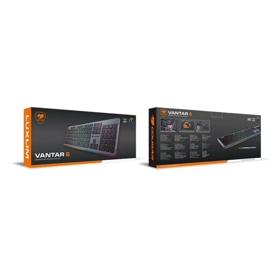 Cougar VANTAR S - Clavier - backlit - USB