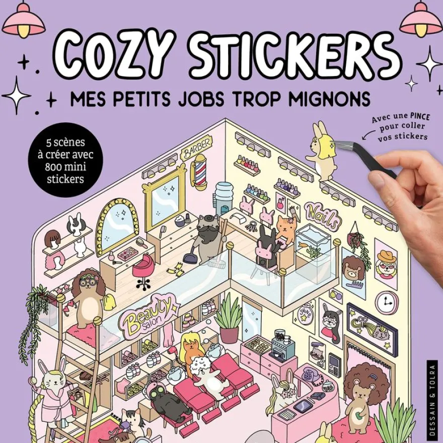 Cozy stickers - Mes petits jobs trop mignons