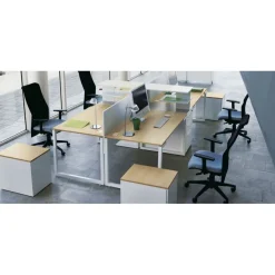 Écran de séparation pour bureau YES ! - L160 x H60 - blanc