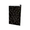 Créastyl - 150 Sacs cadeau kraft - 18 cm x 6 cm x 35 cm - noir/or