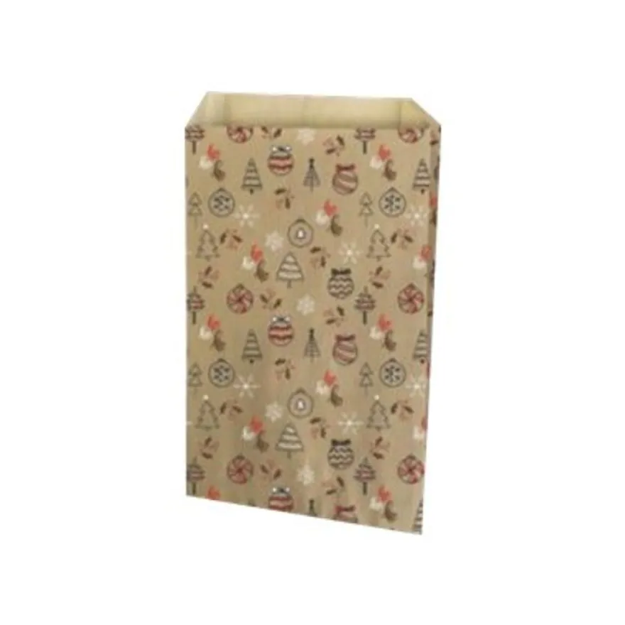 Créastyl - 150 Sacs cadeau kraft - 12 cm x 4,5 cm x 20 cm - brun