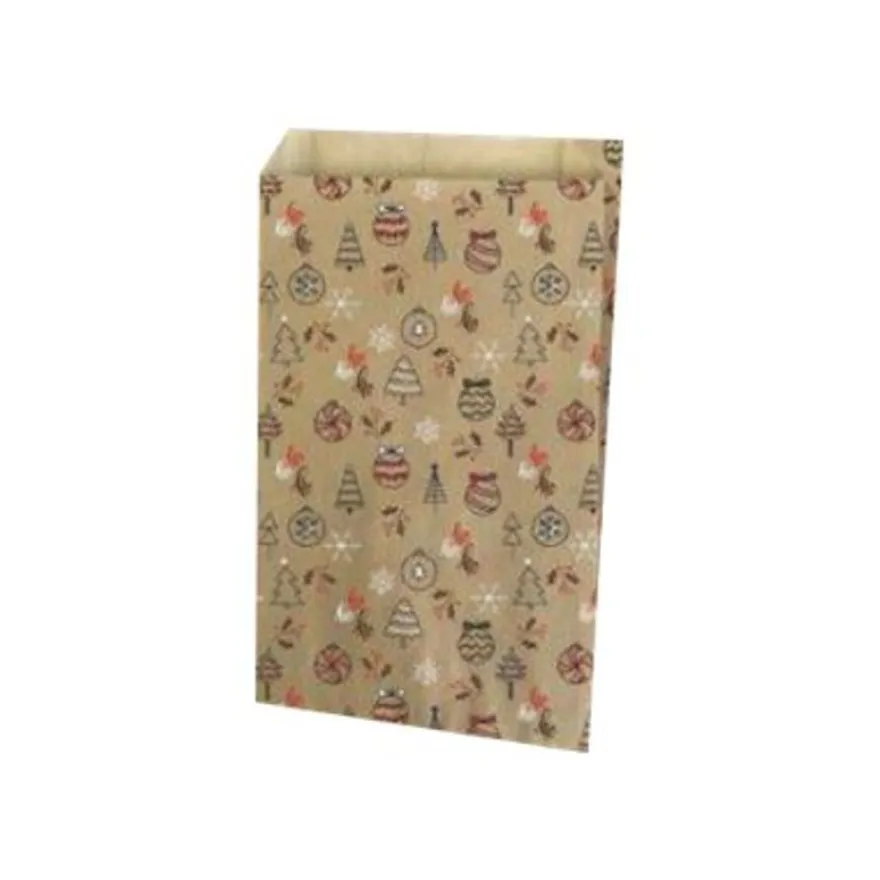Créastyl - 150 Sacs cadeau kraft - 18 cm x 6 cm x 35 cm - brun