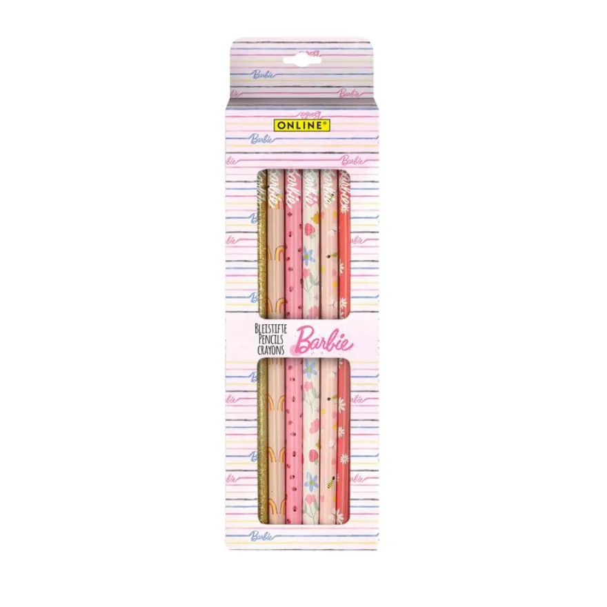Crayon avec gomme Barbie