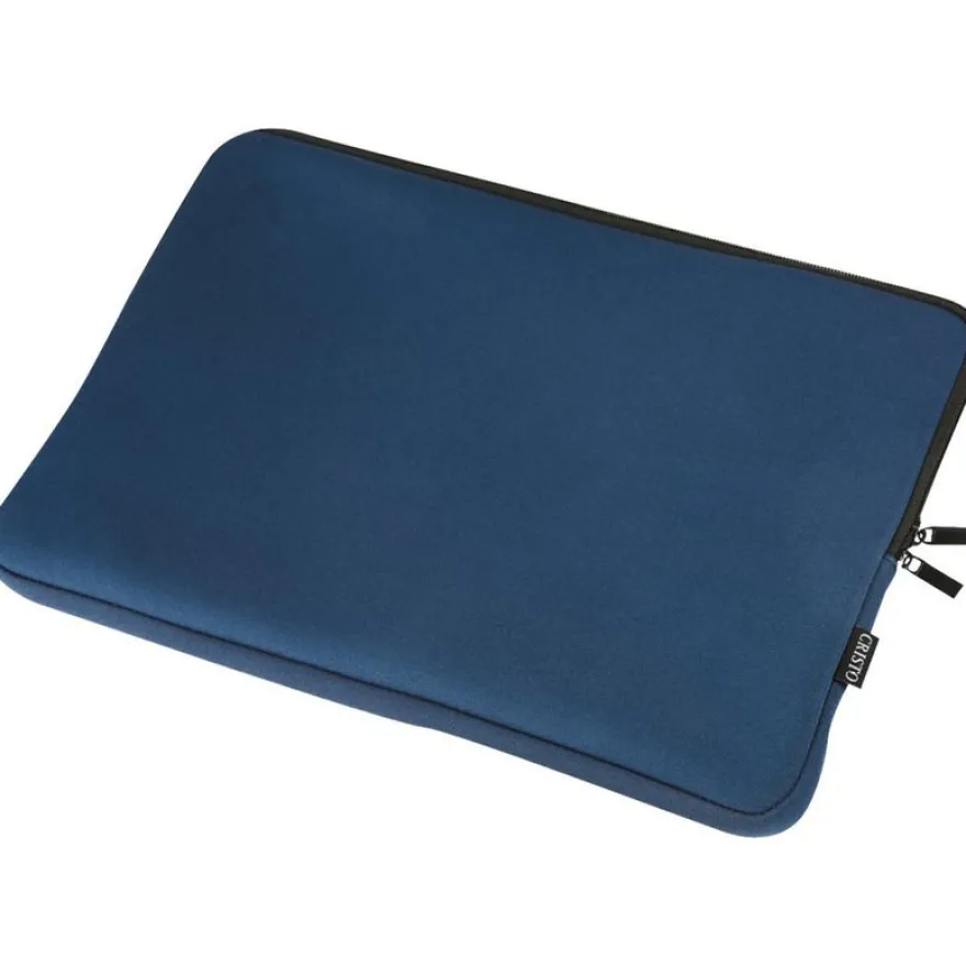 Cristo - Housse d'ordinateur portable 15,6" - bleu marine