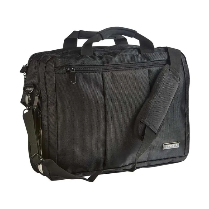 Cristo - Sacoche/Sac à dos pour ordinateur portable 15" - noir
