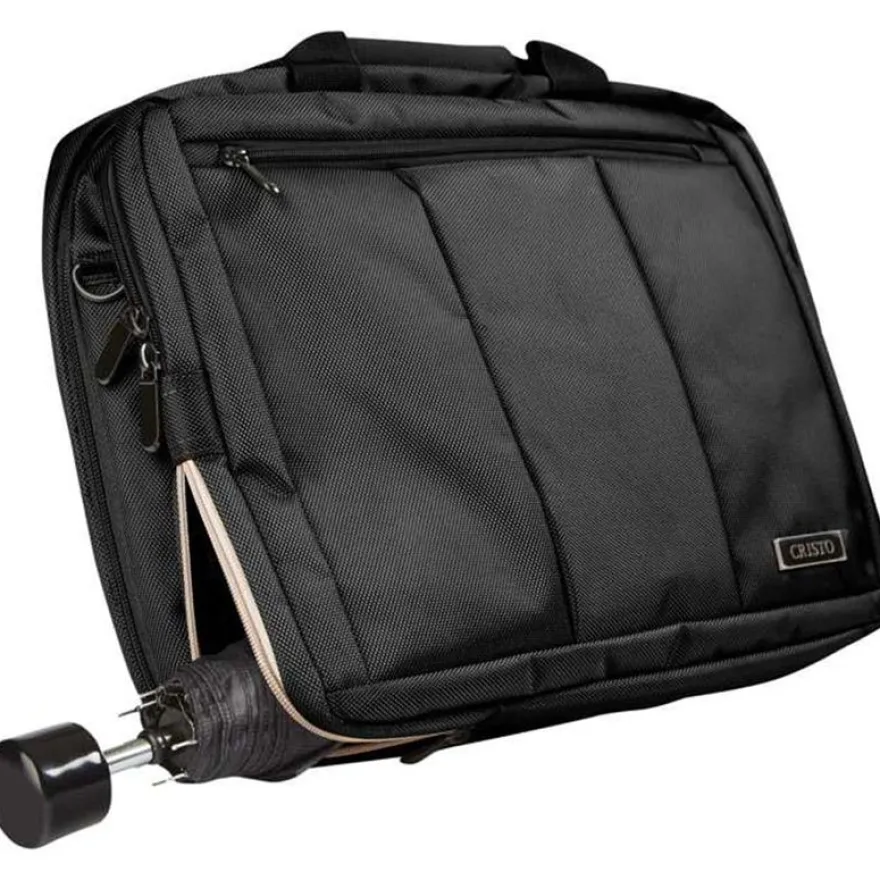 Cristo - Sacoche/Sac à dos pour ordinateur portable 15" - noir