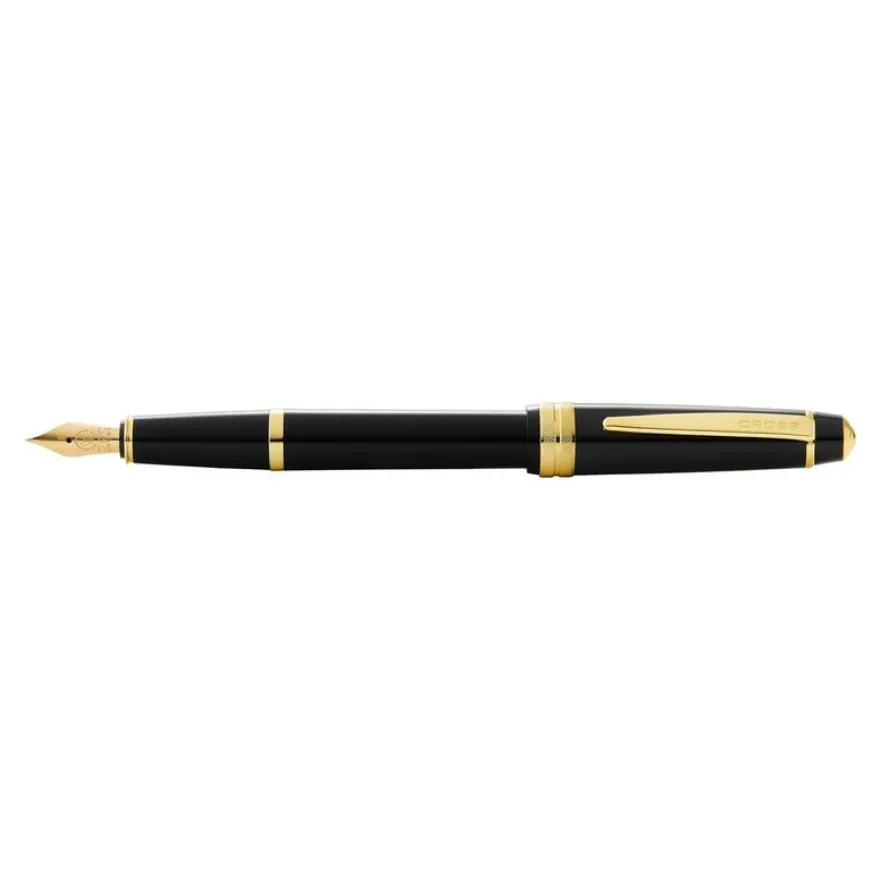Cross Bailey Light - Stylo plume - noir - moyen - rétractable