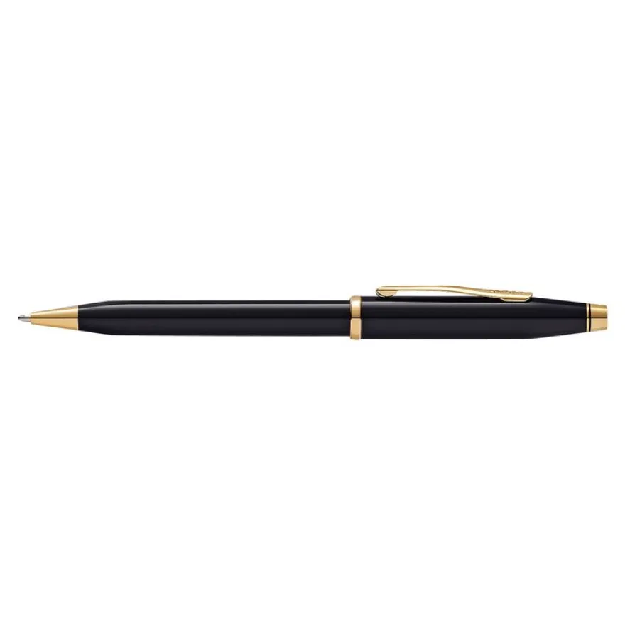 Cross Century II - Stylo à bille - noir - moyen - rétractable