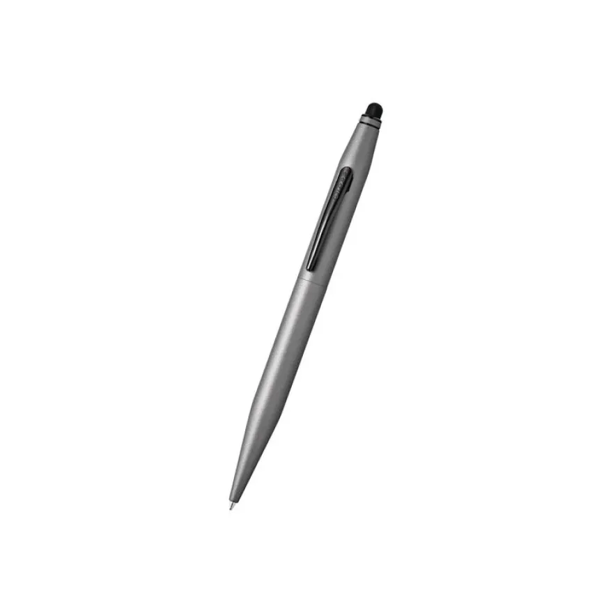 Cross Tech 2 - Stylo à bille rétractable - gris